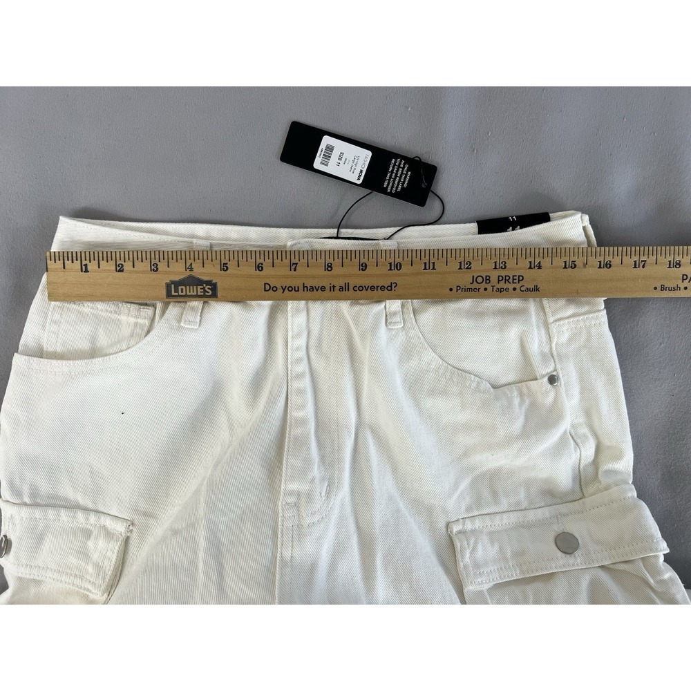 Fashion Nova‎ Jeans Pants Womens 11 Cargo Wide Leg Baggy Skater 90s Y2K New - Picture 4 of 11